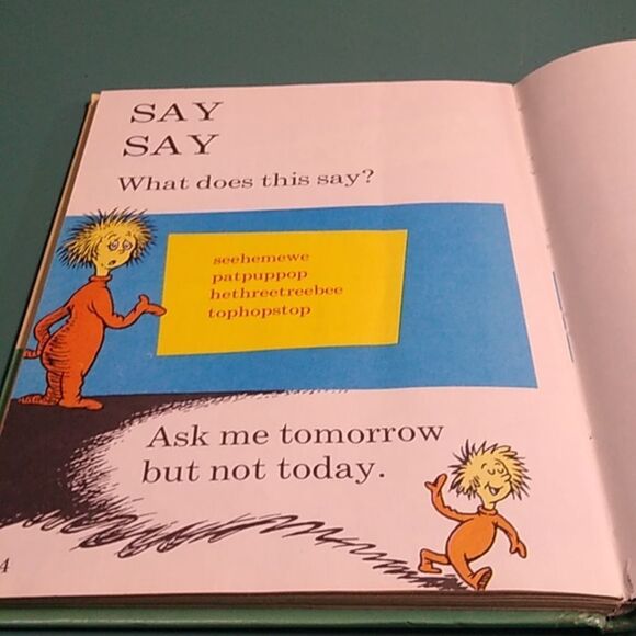 Dr. Seuss 'Hop on Pop' 1963 Book - Picture 7 of 7